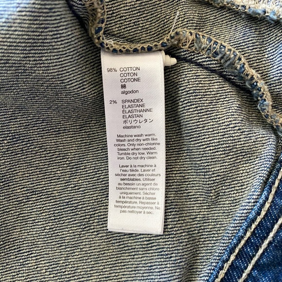 Gap Kids Medium Wash Denim Jacket Size XXL - Girls - Picture 4 of 7